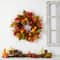 24" Maple Leaf & Berries Fall Artificial Wreath